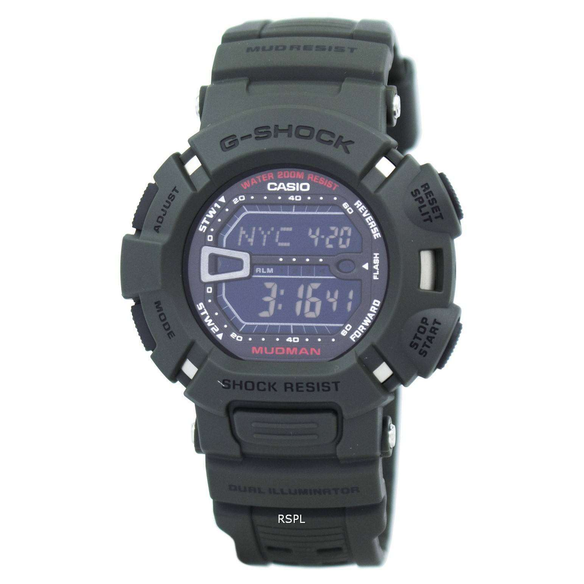 CASIO　G-SHOCK　G-9000 MASTER OF G - LAND Casio G-shock Master of G-Land Mudman G-9000-3VDR UK*es | eBay UK