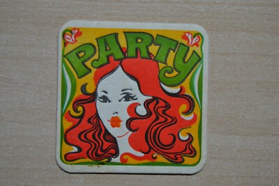 Bierdeckel Party Post Shop 9,3 x 9,3 cm