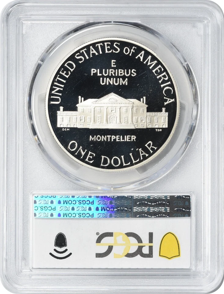 1993-S Madison Bill of Rights Silver Commemorative Dollar PR70DCAM - Image 2 of 2