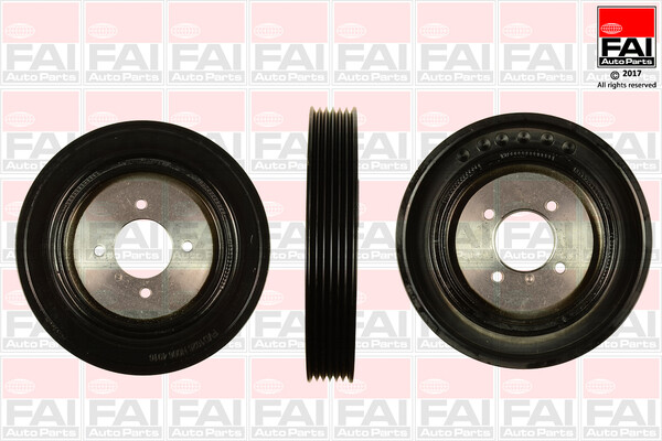 Fai Autoparts FVD1026 Belt Pulley, Crankshaft For CitroËN Fiat Peugeot-image