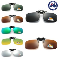 Polarised Mens Womens Fishing Clip On Flap Up Fashion Polarized Golf Sunglasses