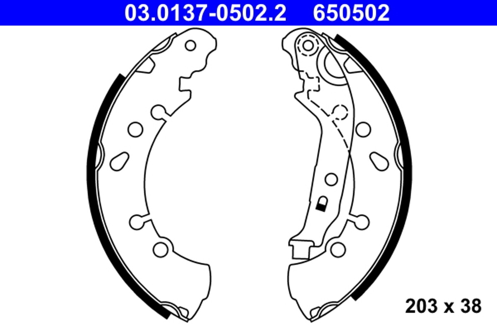 Sabots de frein Toyota Yaris 1.0-1.5 05- haute performance friction premium