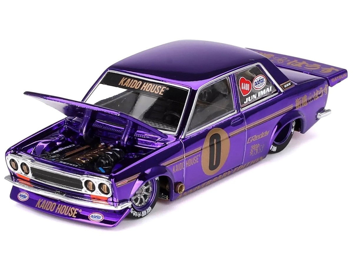 kaido house BLKLTD 510 PRO STREET 100台限定 DATSUN 510 PRO STREET #0 ANNIVERSARY ED. KAIDO HOUSE 1/64 BY