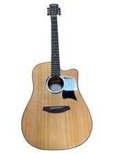 Donner D1 Acoustic Guitar Solid Wood 41" Folk Guitar High Gloss Polished Panel