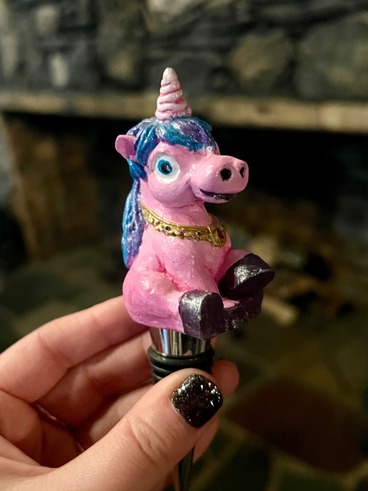 Unicorn Bottle Stopper
