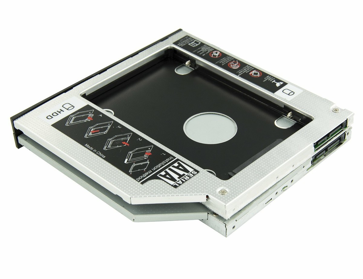 9.5mm HDD CD/DVD ROM Caddy Tray SATA 2.5