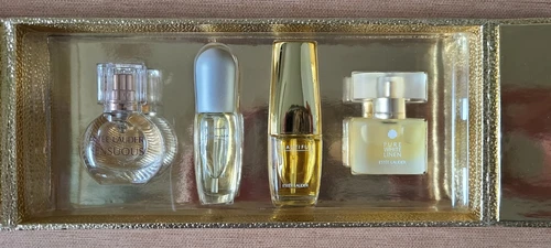 NEW IN BOX Vintage Estee Lauder Fragrance Treasures Gift Travel Set 4 Pieces