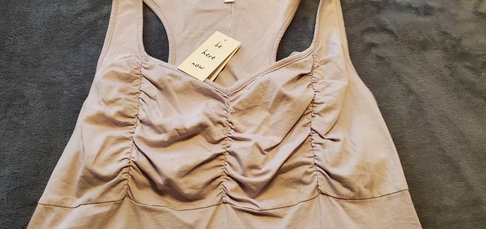 CAMISA MUJER LAVANDA YOGI ESPALDA DEPORTIVA - TALLA XL - NUEVA CON ETIQUETAS Foto 3 de 4