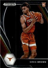 2021-22 Panini Prizm Draft Picks Greg Brown III #27 20669