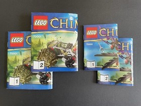 LEGO Legends of Chima Lot of 3: 70000 + 70001 + 30250 (Read Description)