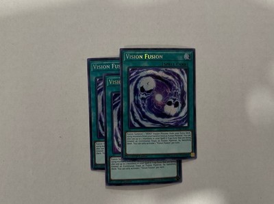 3x Vision Fusion BLHR-EN012 Battles of Legend: Hero's Revenge 1st Edition NM