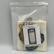 Design Works Proverbs Counted Cross Stitch Picture Craft Kit 9" x 22" NEW Angel