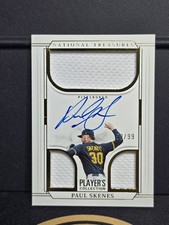 2025 Panini National Treasures - Player's Collection Signatures Paul Skenes...