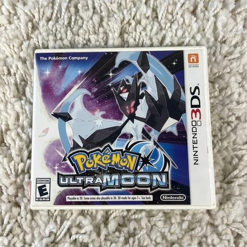 Pokemon Ultra Moon (Nintendo 3DS, 2017) No Manual Tested