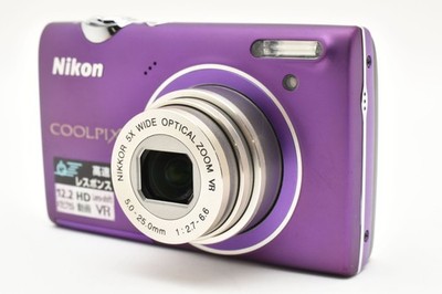 ニコン　COOLPIX s5100 Nikon Coolpix S5100 Purple Compact Digital Camera Exc+++