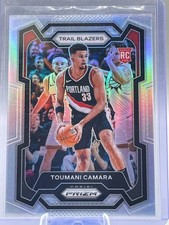 2023-24 Panini Prizm #164 Toumani Camara Prizms Silver Rookie