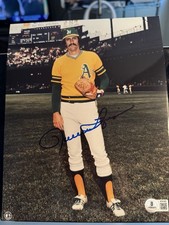 ROLLIE FINGERS Photo 8x10 Signed Auto Autograph BAS Beckett COA