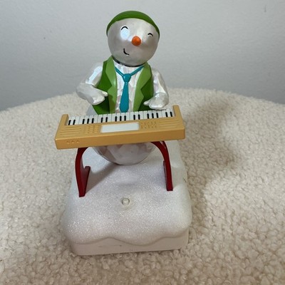 Hallmark Wireless Snowman Band Keyboard Ken 2010 Christmas Music Motion Works