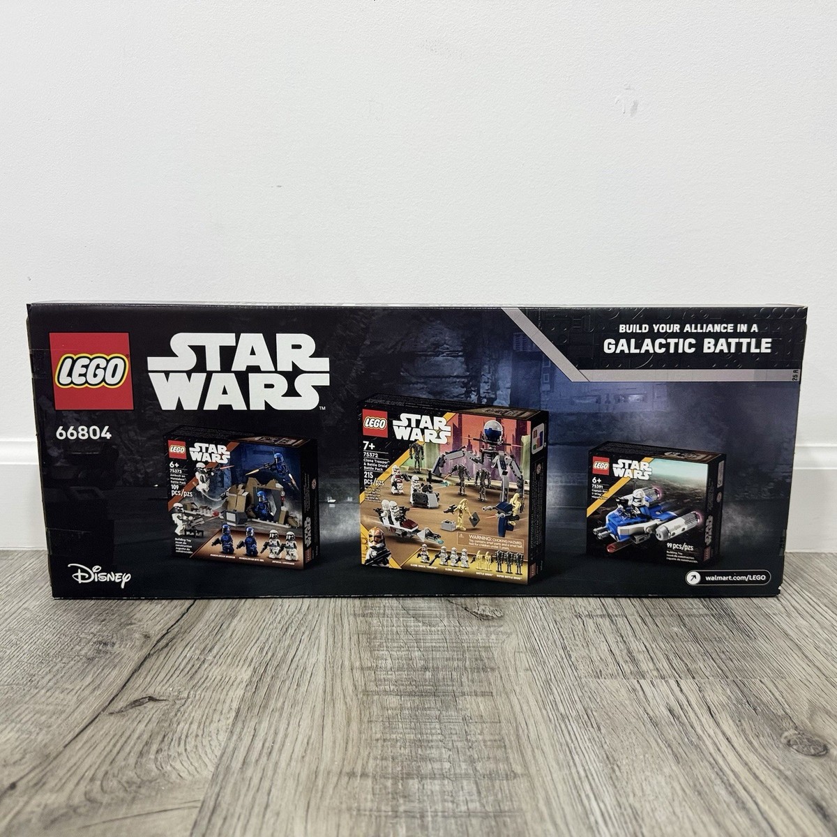 LEGO Star Wars Clone Wars & Mandalorian Gift Set 66804 3-in-1 Box