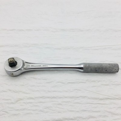 J.H. Williams 3/8'' Drive B-52 Superratchet Badger Malleable B-Circle Vintage USA
