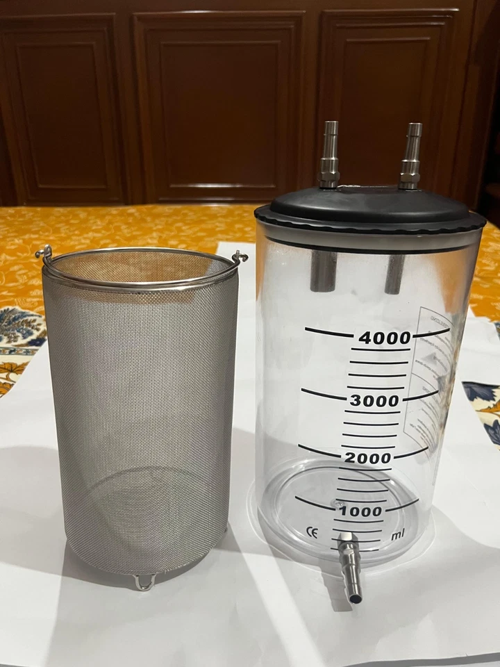 Fat Collection Reusable Canister 4000 ml With Steel Filter - Image 2 of 4
