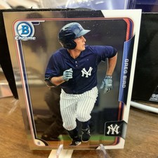 2015 Bowman Chrome Prospects #BCP-74 GREG BIRD - New York Yankees - NM/Mint