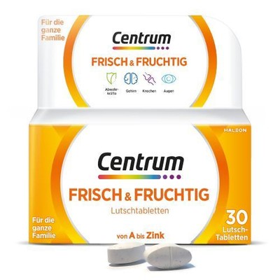 2x CENTRUM frisch & fruchtig Lutschtabletten 30 ST