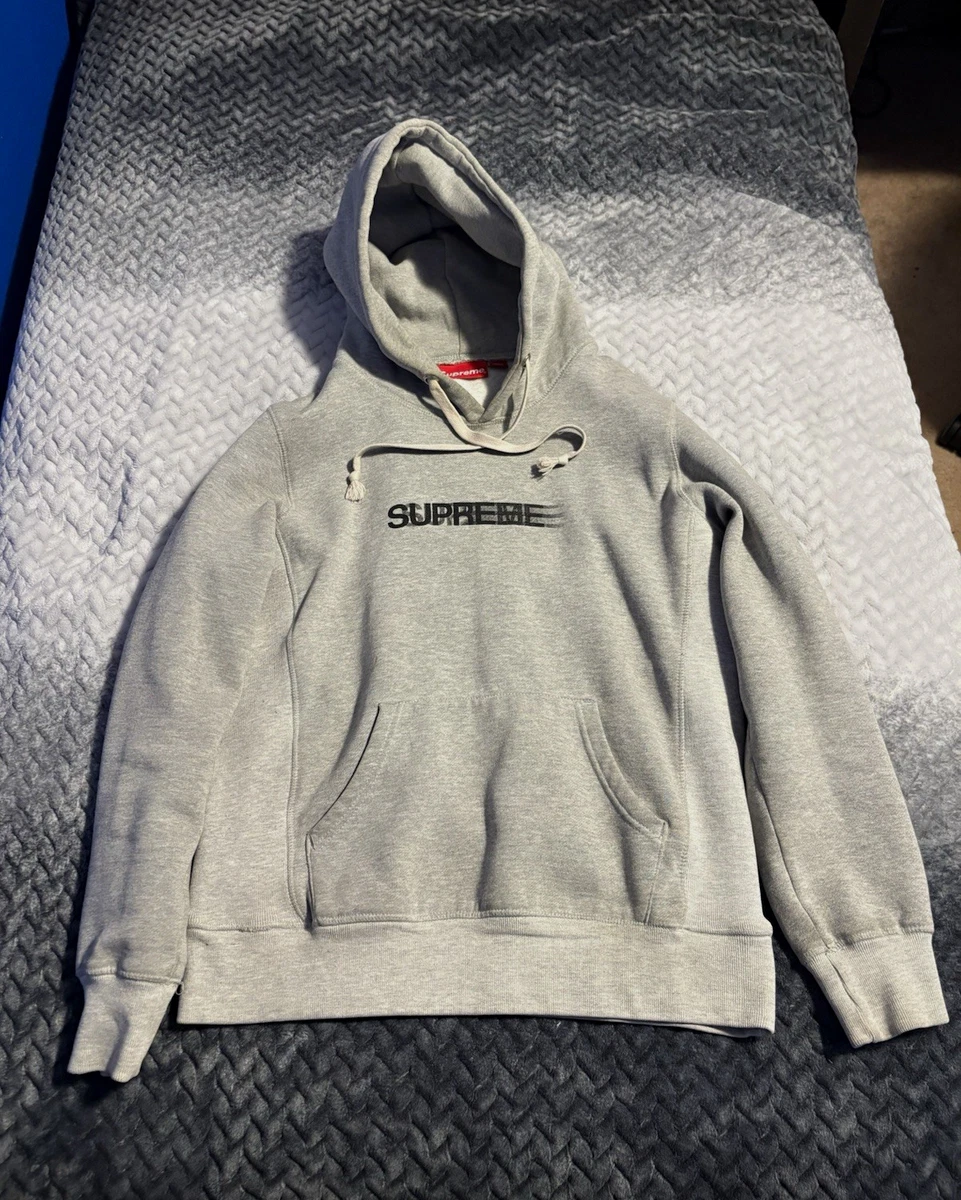Supreme Sleeve Logo Hooded Sweatshirtグレー 25+ Supreme Gray Long Sleeve Hoodies & Sweatshirts for Men for