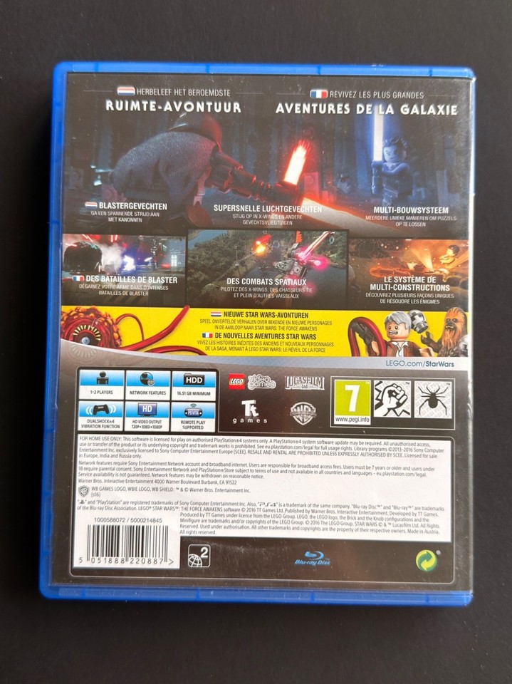 Jeu For Honor FR/PAL Pour PS4 Et PS5 - En Très Bon état Avec Boîte Et Instructions
