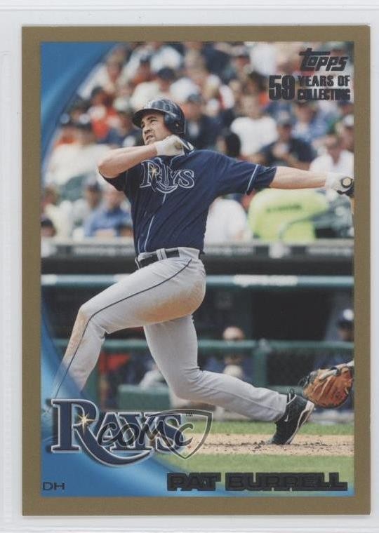 2010 Topps Gold 1538/2010 Pat Burrell #321 2x3