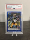 2020 Donruss Optic Jordan Love Blue Scope Prizm Rookie RC #154 Packers PSA 10 SS