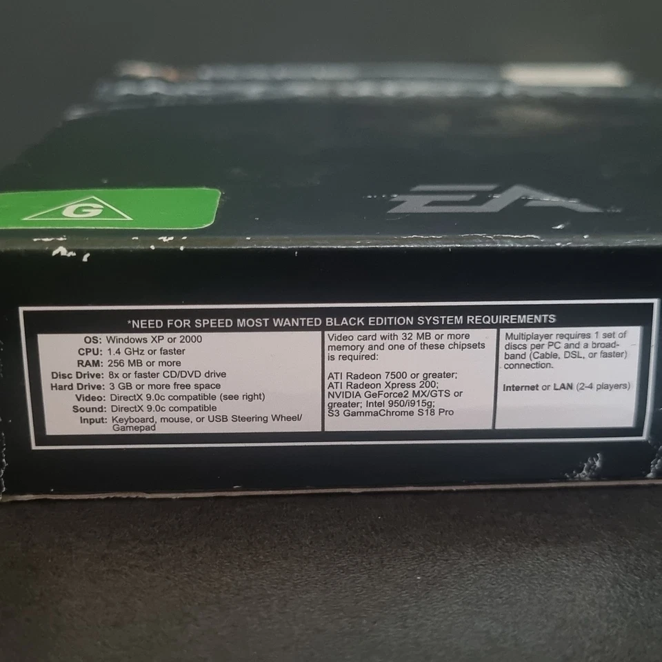 Need for Speed Most Wanted BLACK EDITION PC Game Complete * Like New Disc's  - Image 4 of 4