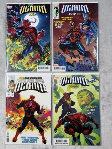 Venom #252 Homage Variant Lot of 4 NM – Amazing Spider‑Man 252 Tribute Set