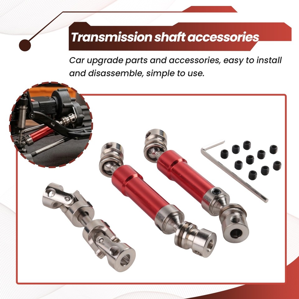 3Pcs Metal Drive Shaft CVD Driveshaft for MN128 MN86 MN86S MN86K MN86KS ...