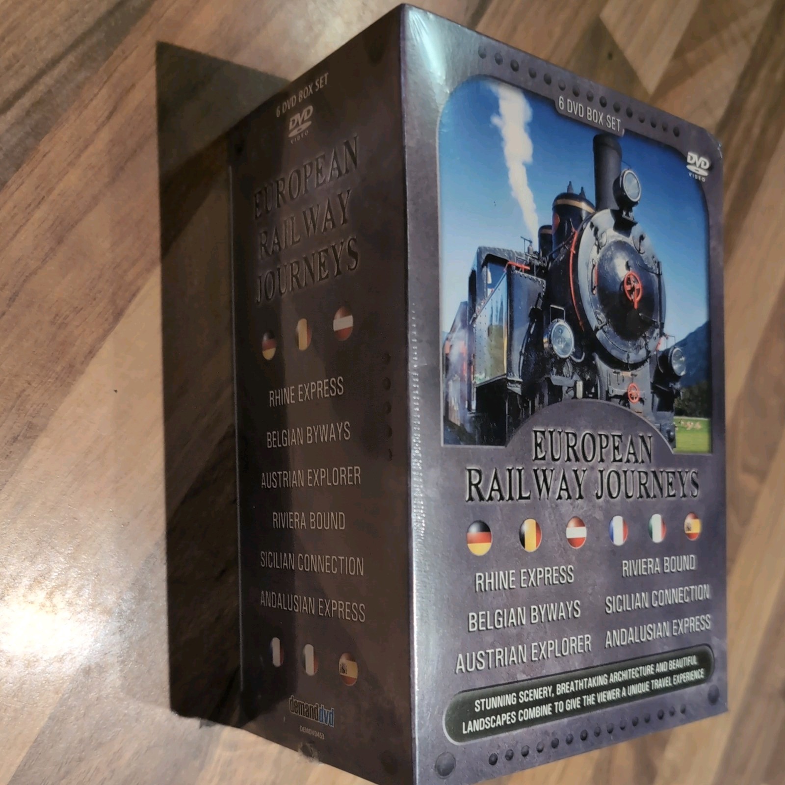 European Railway Journeys: Collection DV (2010) 6 discs  Brand New.