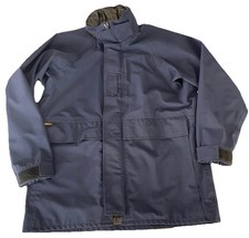 Propper Foul Weather Parka M/R USA Made Navy Blue Gore-Tex Jacket Medium Regular