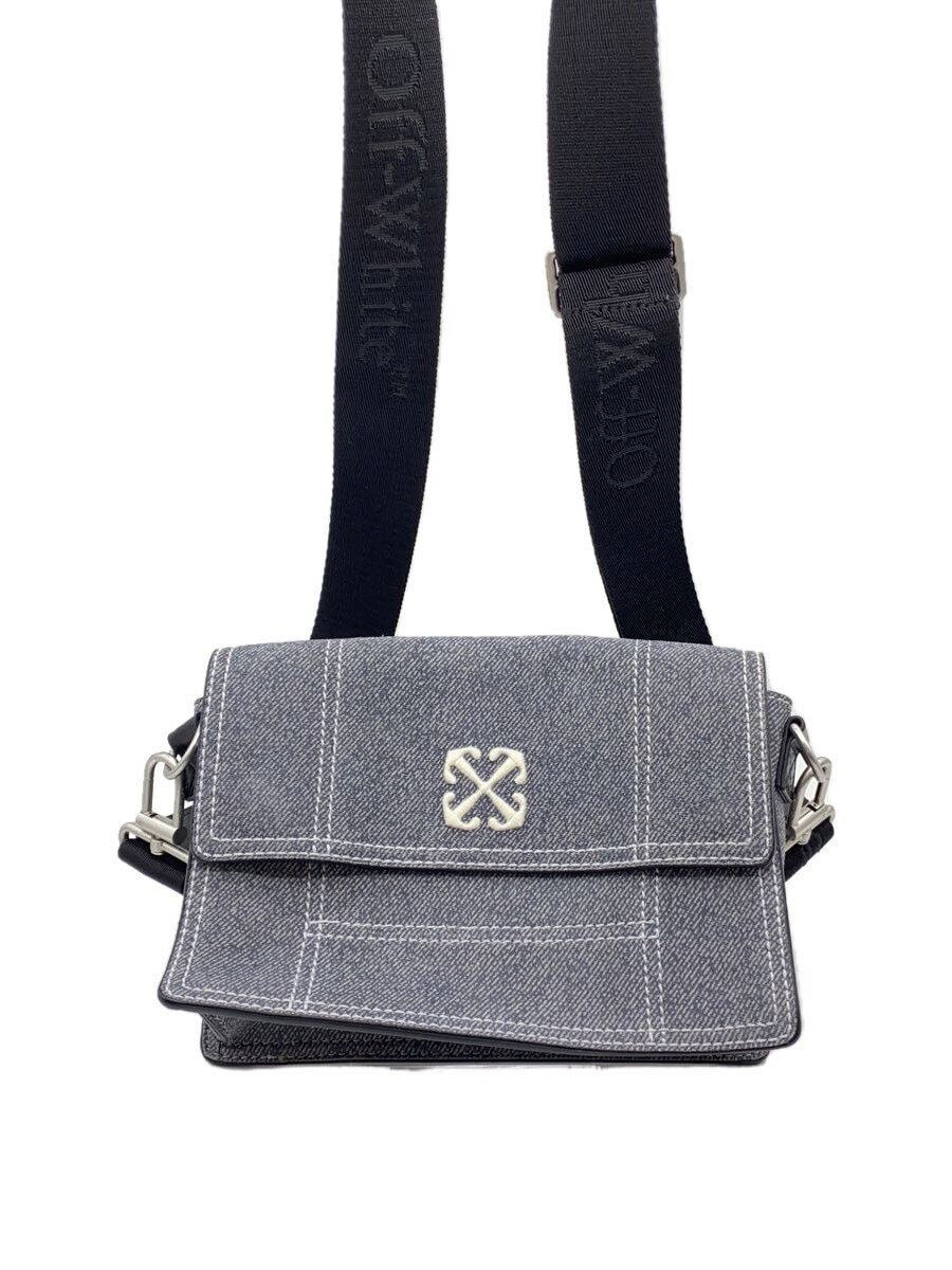 OFF-WHITE shoulder bag polyester Gray plain omnn0… - image 1