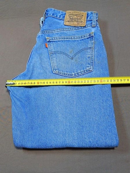 Herren Levi's Jeans Navy Denim 34 / L / 50 #1XI6