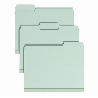 Staples Heavy Duty Pressboard Classification Folder 2'' Expansion Letter Size
