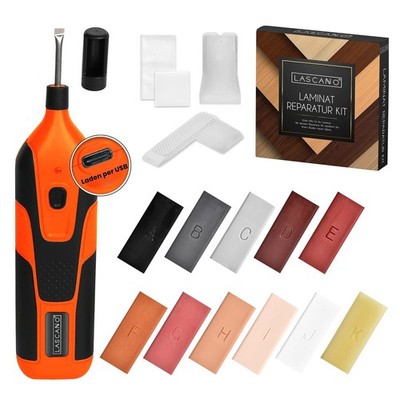 Lascano Reparaturset für Laminat, Parket, Holz, Vinylböden und Fliesen