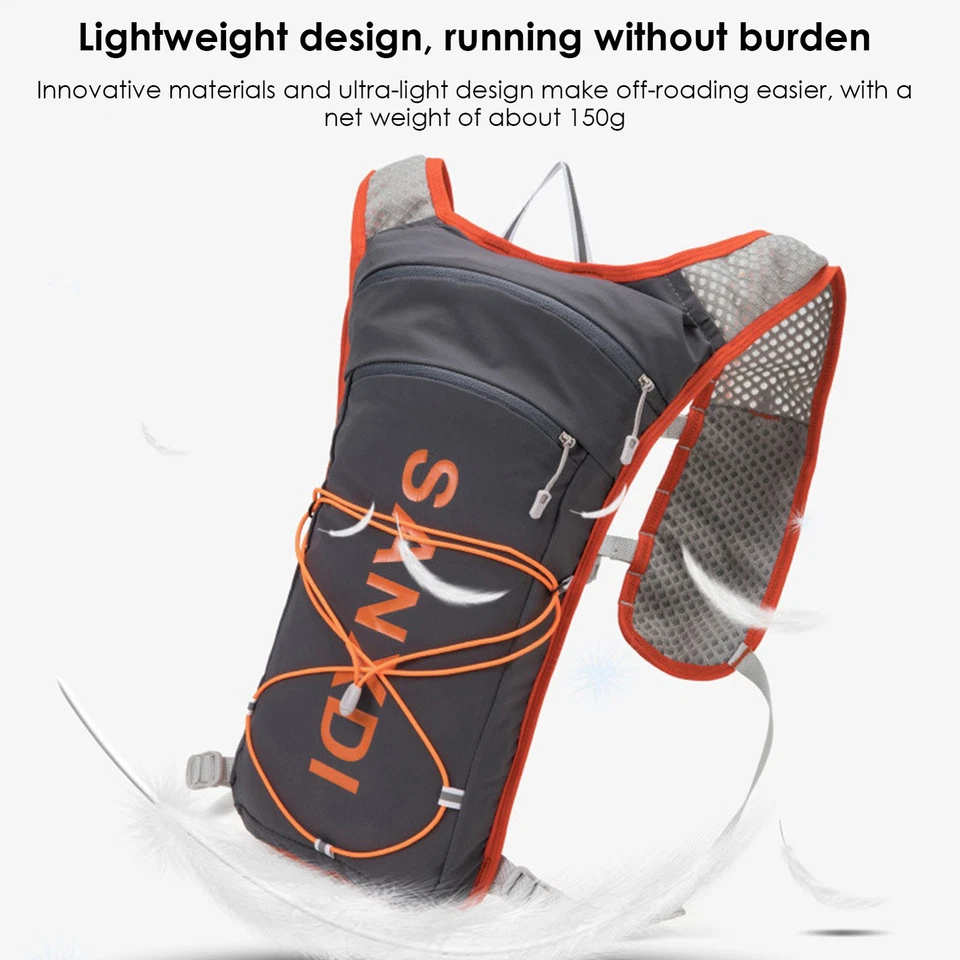 Bolsas de Bicicleta 5L Portátil Impermeable Ciclismo Bolsa de Agua Mochila de Hidratación Foto 3 de 4