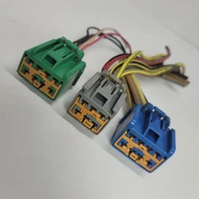 2002-2005 Ford F-250 Super Duty Master Window Switch Connector Plug Set OEM