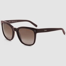 Chlo CE692S 603 Women's Red Square Gradient Sunglasses Shades 55/20/135