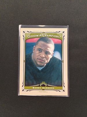 2013 Upper Deck Goodwin Champions Barry Sanders #80