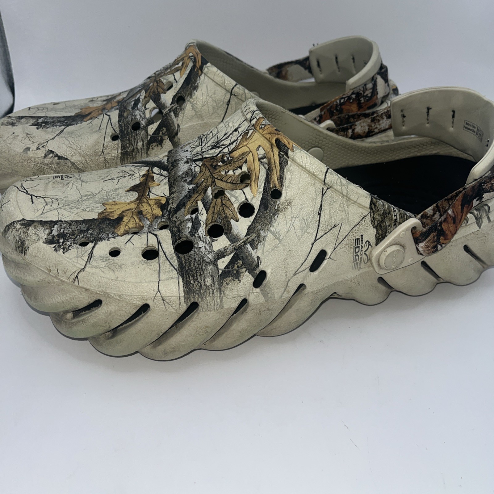 Crocs Echo Clog Realtree Edge Camo Bone (size 10 men’s / 12 women’s) image 9