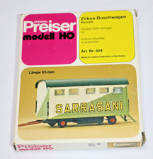 PREISER H0 604 ZIRKUS-DUSCHWAGEN SARRASANI 1:87