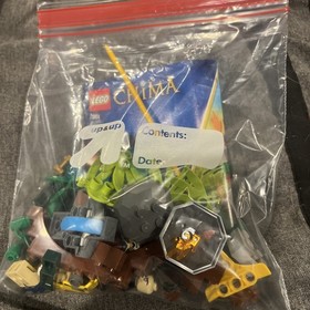 LEGO LEGENDS OF CHIMA Jungle Gates 70104 ~ 100% COMPLETE w Manual (No Cards/Box)