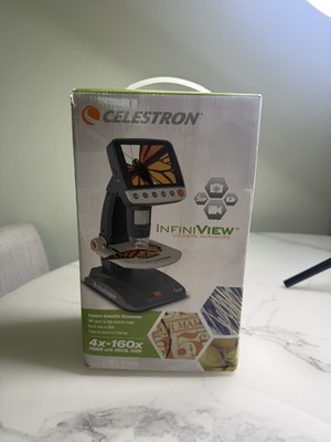 Celestron 5 MP InfiniView LCD Digital Microscope (44360)- NEW!