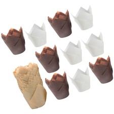 200 pezzi tazze da forno per cupcake tulipani astucci per muffin fodere in carta da dessert