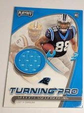 2021 Terrace Marshall Jr Card TP-TMA Patch Carolina Panthers Turning Pro NFL 